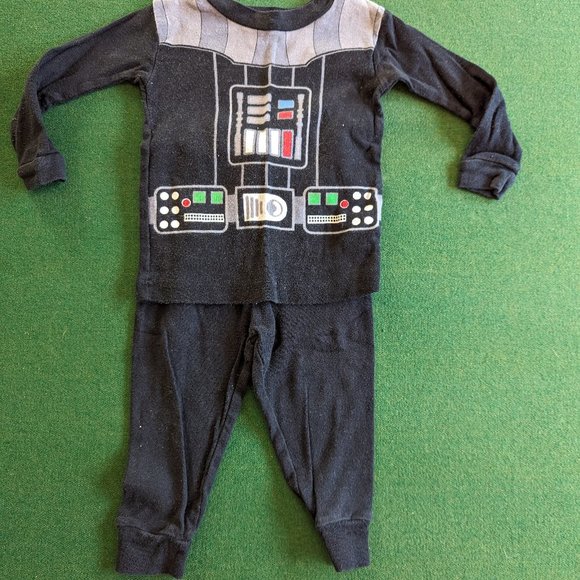 Boy's Star Wars 2 Piece Fitted Pajama Set 18 Months 💙 - Picture 1 of 4
